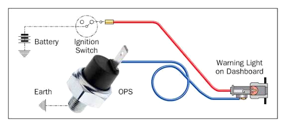 wiring diagram for oil pressure switch