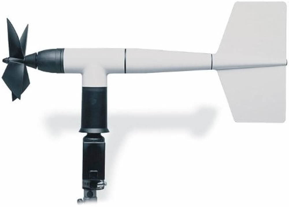 Propeller wind speed sensor