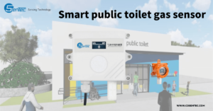 functions of smart public toilet gas sensor