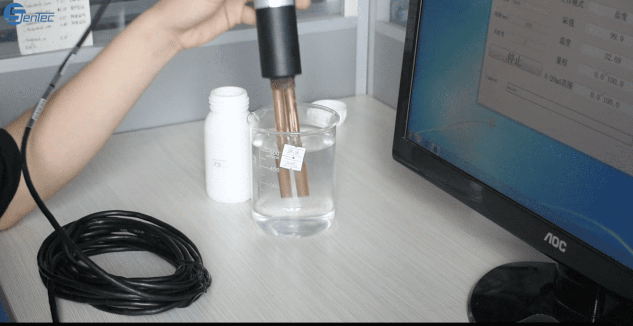 How to calibrate digital salinity sensor ? - SenTec