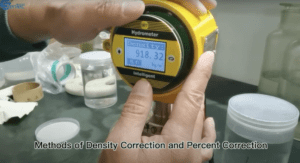 SPX504 Density Correction and Percent Correction