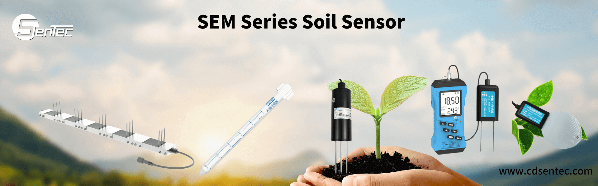 Soil sensor - SenTec soil moisture npk ec ph sensor supplier