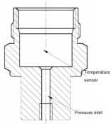 sentec integrated temperature and pressure sensor structure 1