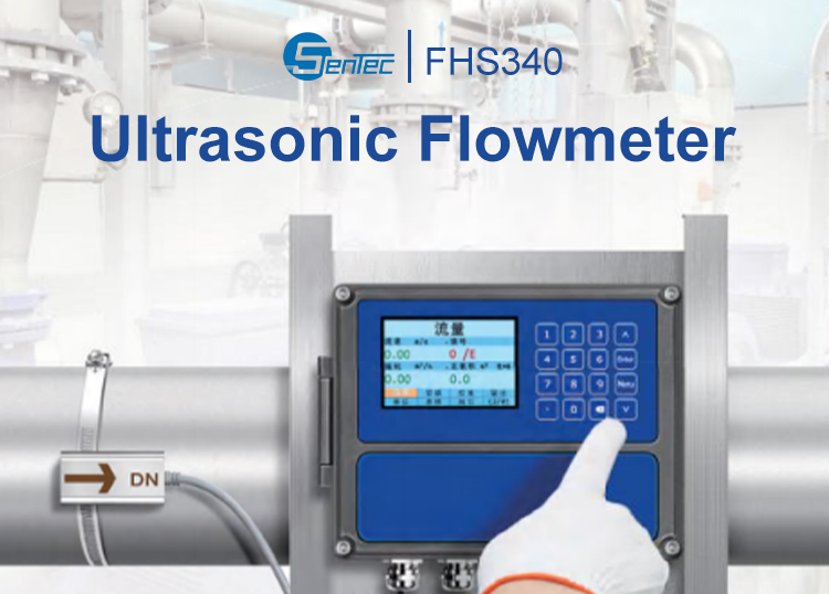FHS340 Clamp On Ultrasonic Flow Meters
