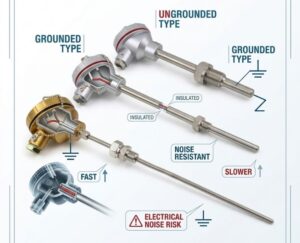 Grounded vs Ungrounded Thermocouple