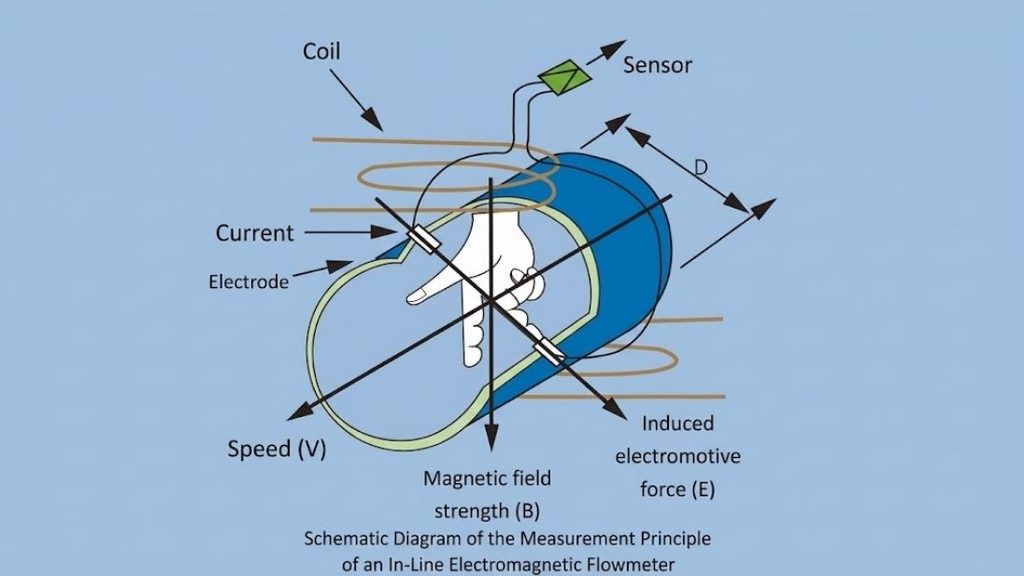 electromagnetic flowmeter formula