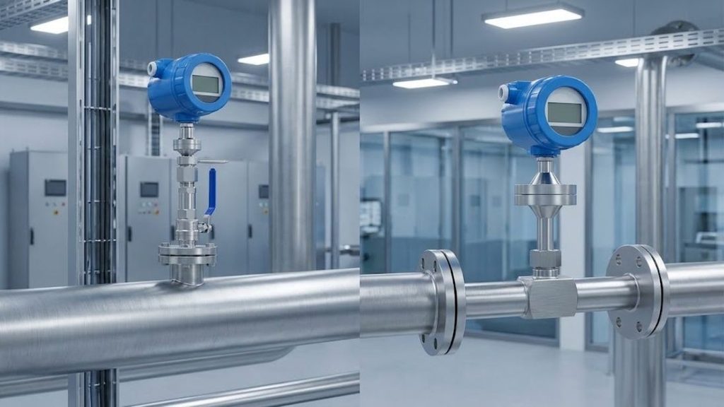 Insertion Flow Meter vs Inline: Which Is Right for Your Large Pipe Application? 1 SenTec Insertion Flow Meter vs Inline